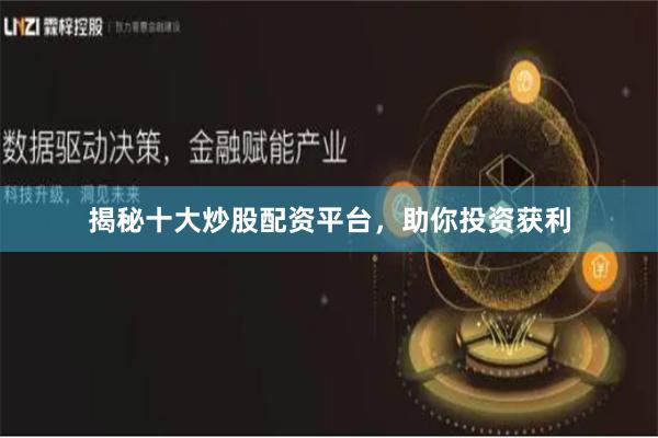 揭秘十大炒股配资平台，助你投资获利